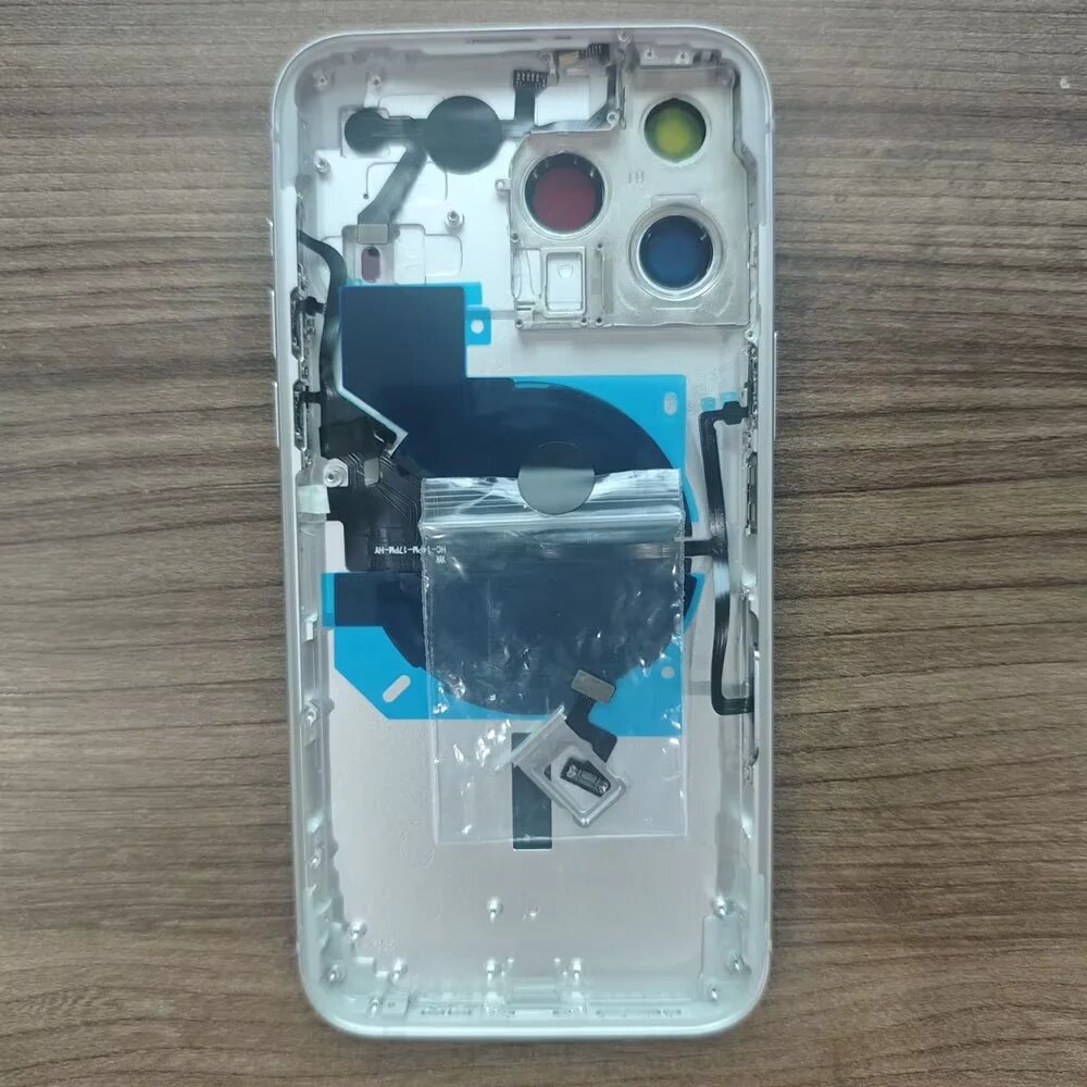 Задний корпус аккумулятора для iPhone 14 Pro до 17 Pro, а также для iPhone Белый, WHITE, X TO 17PRO