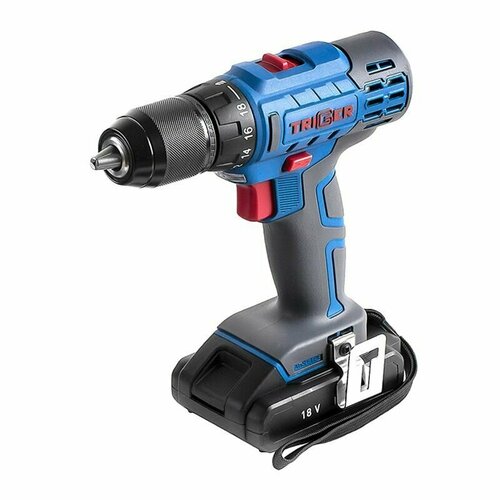 Дрель-шуруповерт 2 аккумулятора кейс 13 мм 18 В 1550000₽