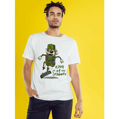 фото Футболка, размер 2xl, белый нет бренда