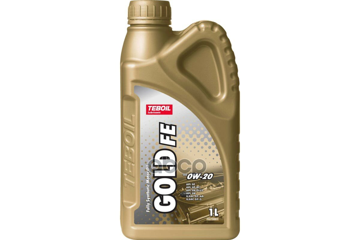 Teboil Масло Моторное Teboil Gold Fe 0W-20 Синтетическое 1 Л 3468065