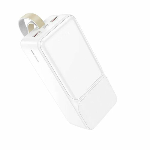 Аккумулятор внешний Borofone BJ33C, Creed, 40000mAh, цвет: белый внешний аккумулятор borofone bj13 white