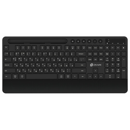 Клавиатура Oklick 865S 1809339 черная клавиатура oklick 865s black 1809339