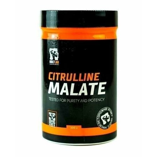 Аминокислота Цитруллин малат, Без вкуса, 300 гр / Kultlab Citrullin Malate