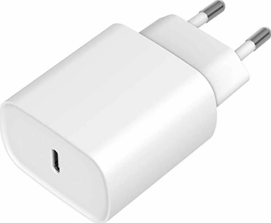Зарядное устройство USB-C 20W Type-C / быстрая зарядка 20 Вт , белый — фото 6