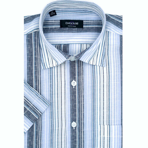 Рубашка Davani, размер 39, мультиколор