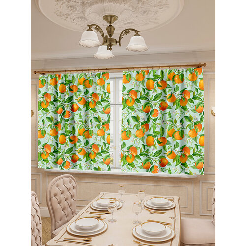 Шторы для кухни LeJoy Home из габардина 