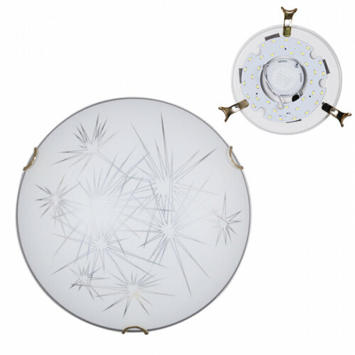 Накладной светильник Sneha НПБ 01-24-001 Искра LED 24W матовый (250)