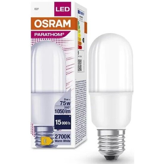 Светодиодная лампа Ledvance-osram Osram PARATHOM CL STICK FR 75 non-dim 9W/827 1050Лм E27