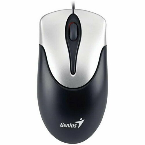 Мышь Mouse Netscroll 100 V2, проводная, оптическая, 1000 dpi, USB, чёрная мышь mouse netscroll 120 v2 проводная оптическая 1000 dpi usb чёрная