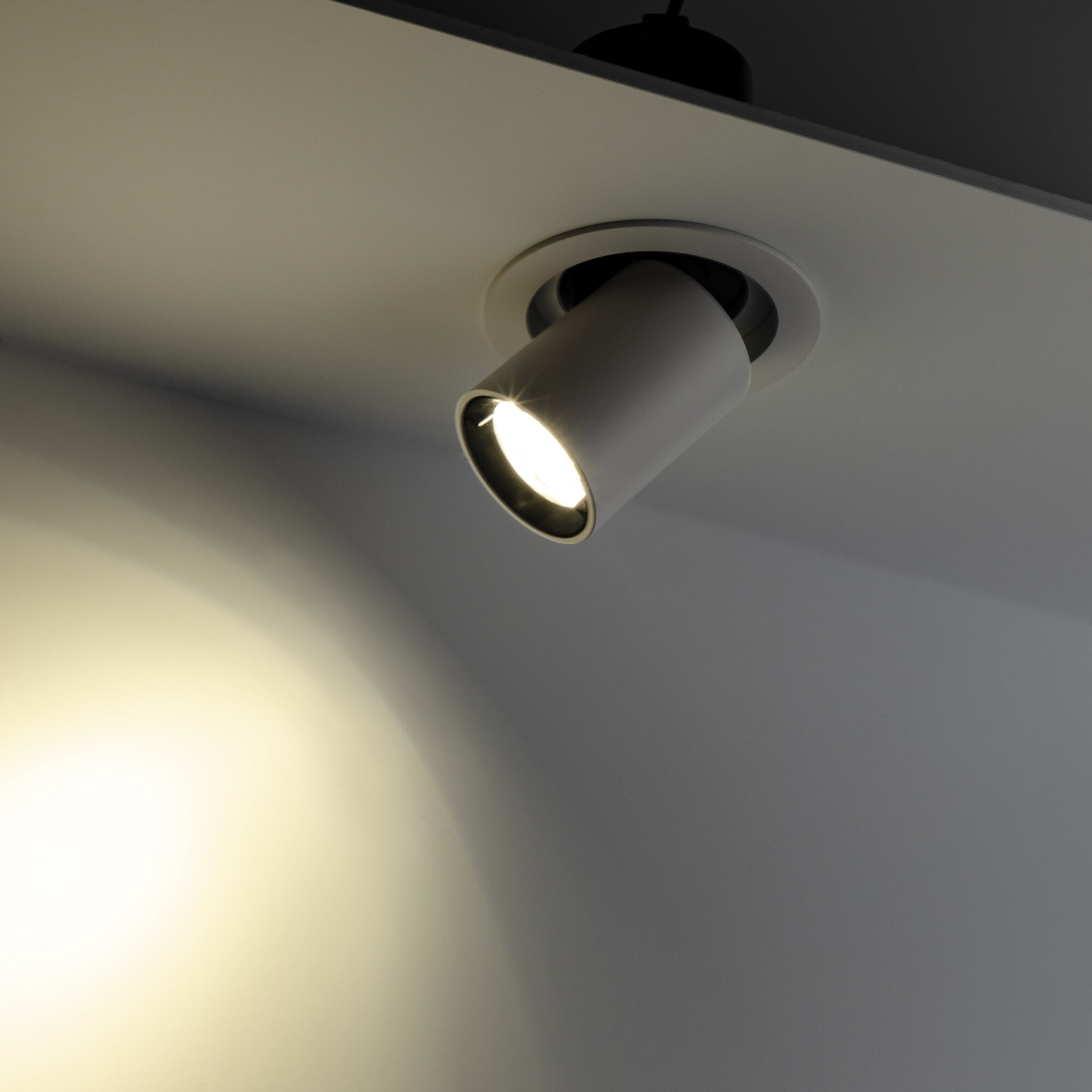 Светильник светодиодный встраиваемый потолочный Artin LED, 18Вт, 1440Лм, 4200К, выдвижной поворотный корпус, 115х120мм, алюминий белый Ritter 59993 7