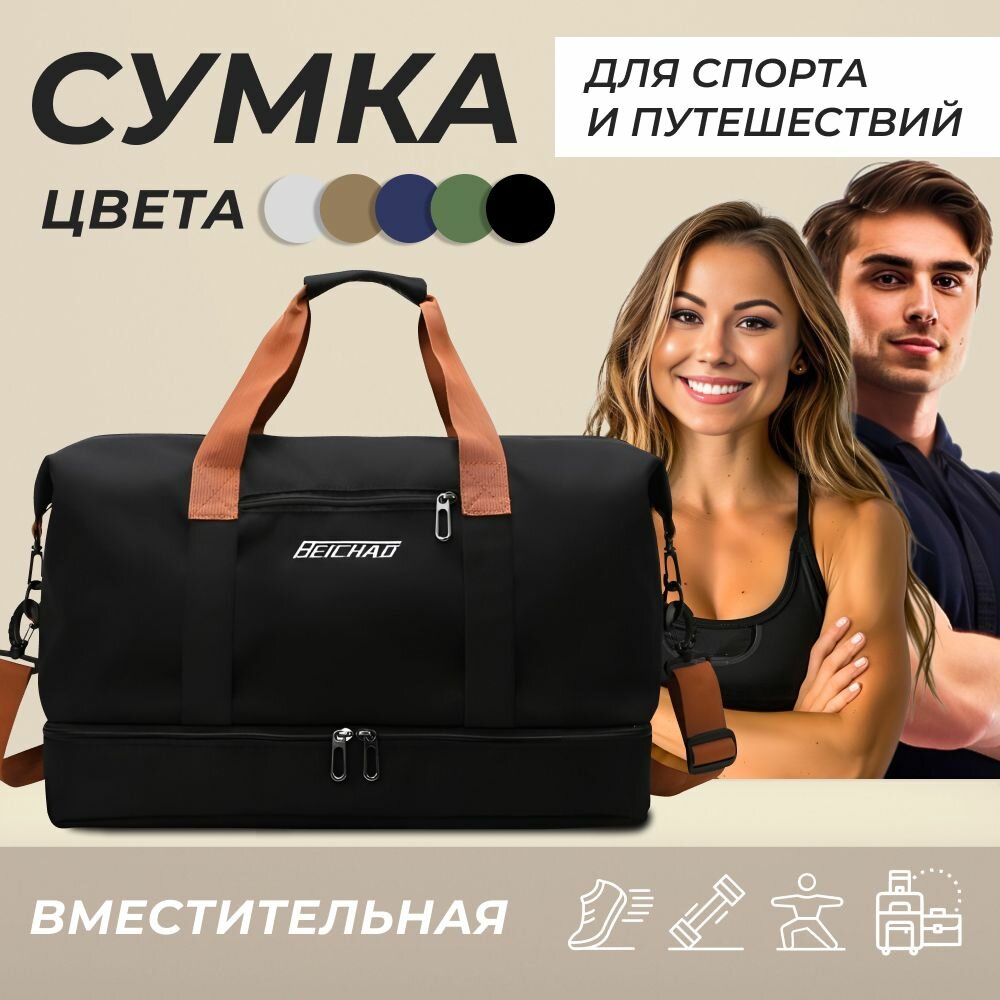 Сумка спортивная для фитнеса / дорожная