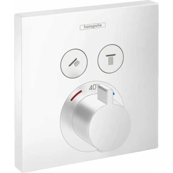 Смеситель термостатический для душа Hansgrohe ShowerSelect 15763700 2 режима