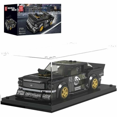 Конструктор MOULD KING 27024 Машина Mustang Hoonicorn 1965, 408 деталей конструктор набор электрики для upgrade mustang hoonicorn v2