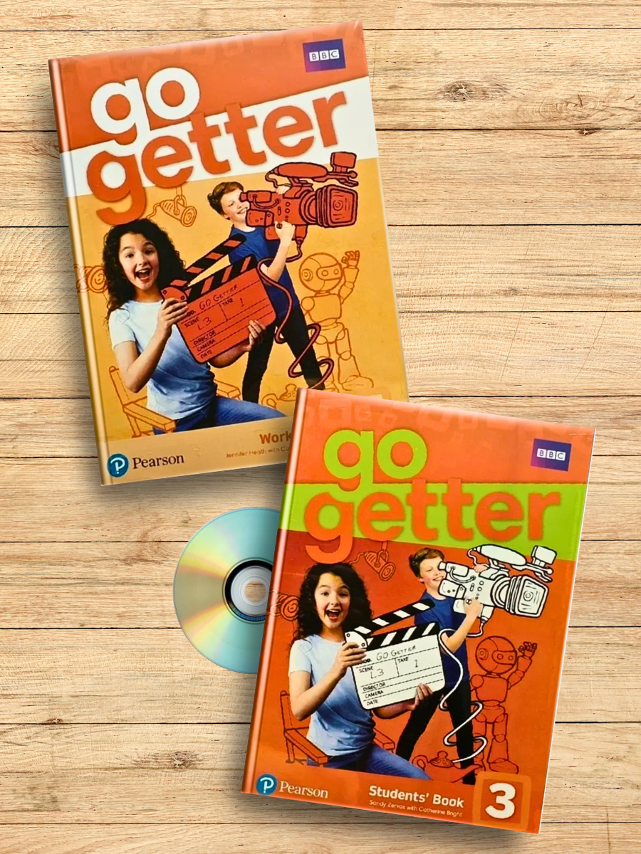 Go Getter 3(комплект) Student's book + Workbook + CD