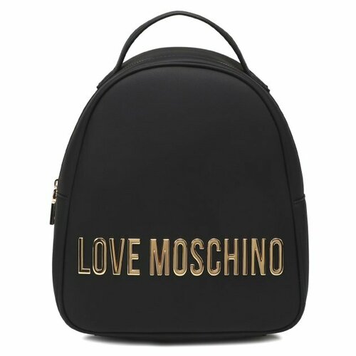 Рюкзак LOVE MOSCHINO, черный рюкзак с принтом логомания love moschino