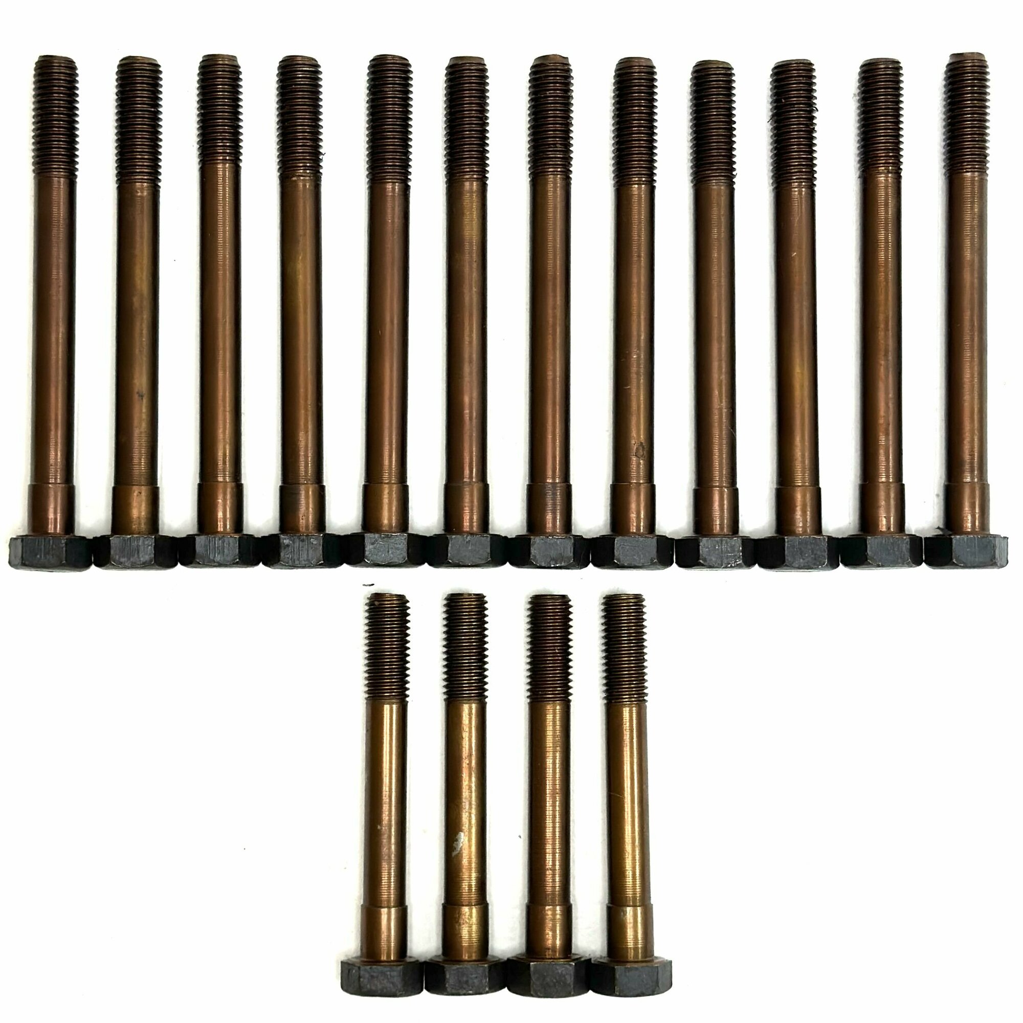 фото Комплект болтов МТЗ-80/82 крепления головки Д-240, 243, 245 (длинные 12 шт.+ короткие 4 шт.) 240-1002047-01