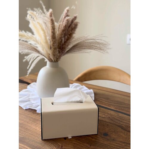 Салфетница интерьерная из экокожи