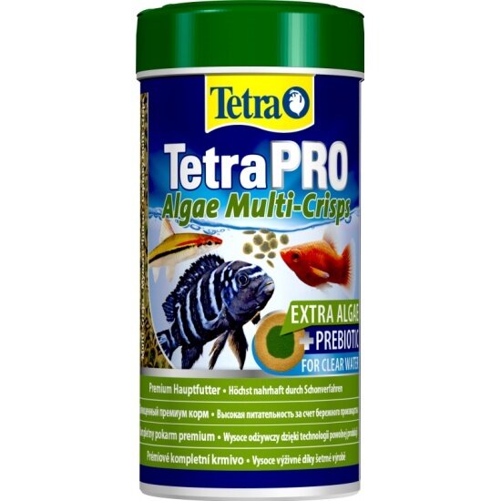Корм для рыб Tetra Pro Algae Multi-Crisps 250мл растительные чипсы