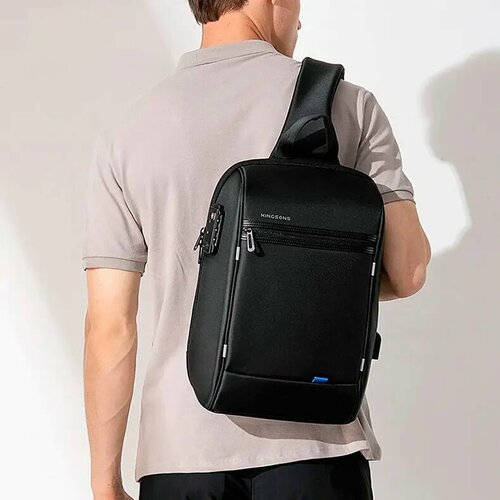 Сумка Kingsons фактура матовая черный 3250₽