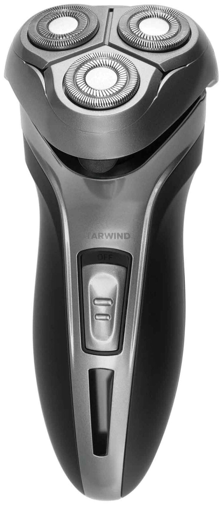 Бритва роторная Starwind SSH 1515 реж. эл:3 питан: аккум. серебристый/черный