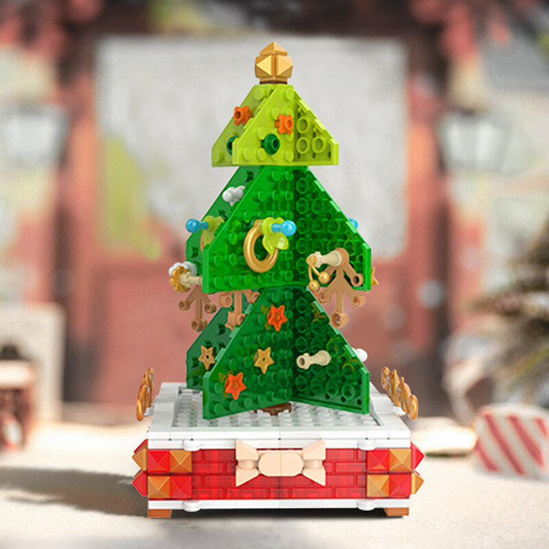 Конструктор JAKI Рождественская ёлка (шкатулка для украшений) JK5111