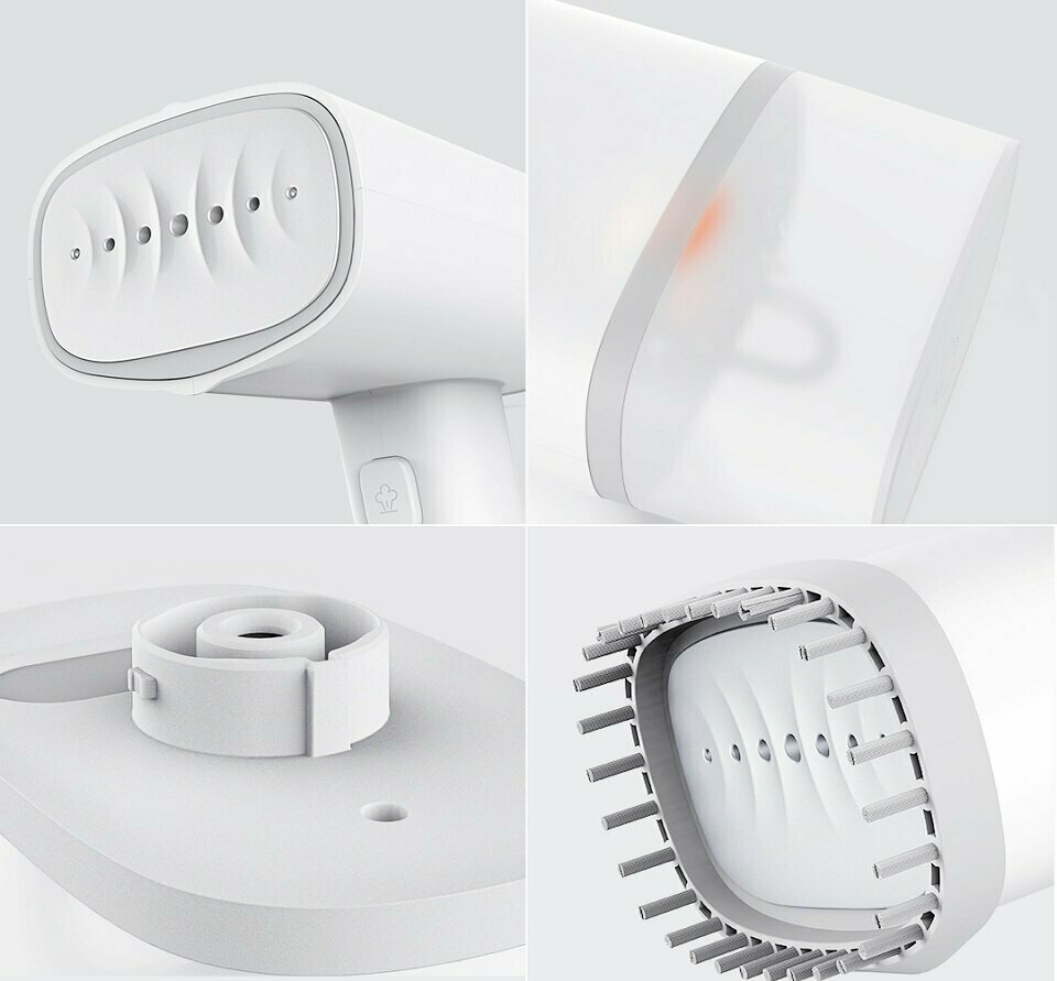 Ручной отпариватель Xiaomi Handheld Steam Iron EU белый: интерфейс управления и подключение к Mi Home