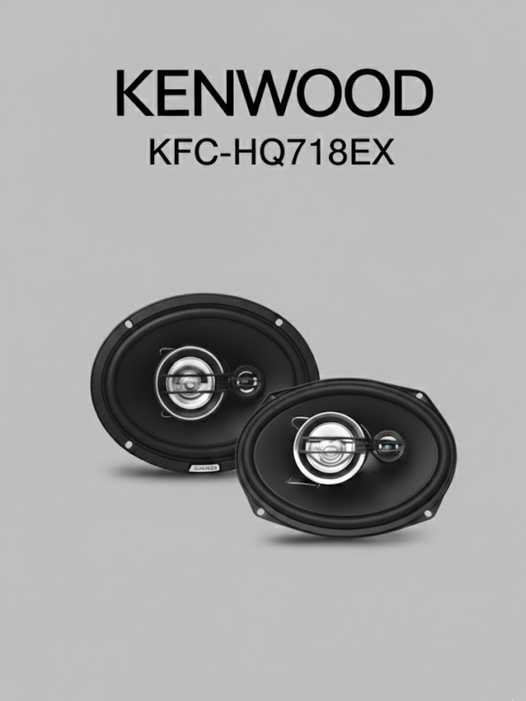KENWOOD KFC-HQ718EX — автомобильная аудиосистема премиум-класса, 3 динамика, 1000 Вт