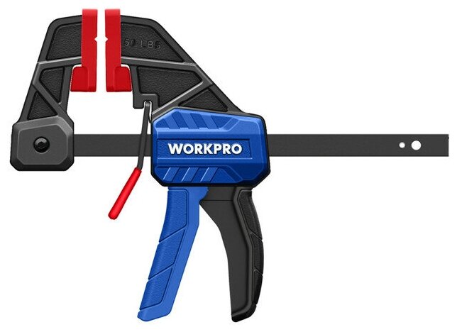 Струбцина быстрозажимная WORKPRO 100мм 2шт