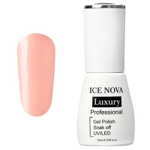 ICE NOVA Гель-лак Luxury Professional, 10 мл, 062 misty rose ice nova однофазный гель желе 35
