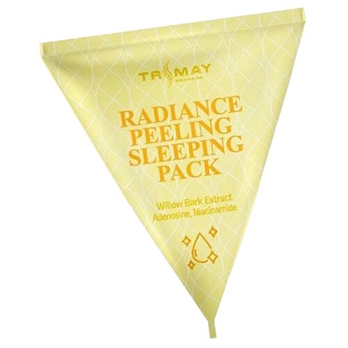 Ночная маска с ниацинамидом для сияния кожи лица Trimay Radiance Peeling Sleeping Pack 3g*20ea