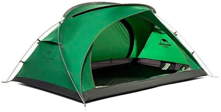 Палатка Naturehike Bear-Ul2 2х-местная Green NH20ZP108-FGR