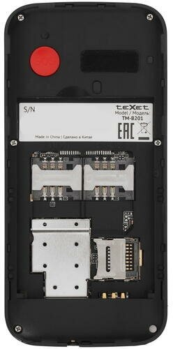 TEXET Телефон teXet TM-B201 Black - фотография № 14
