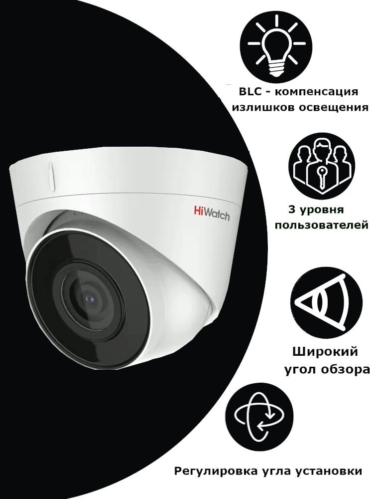 IP-видеокамера HiWatch DS-I203(D) (2.8 mm) - фото №20