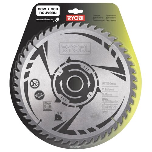 фото Пильный диск RYOBI SB254T48A1