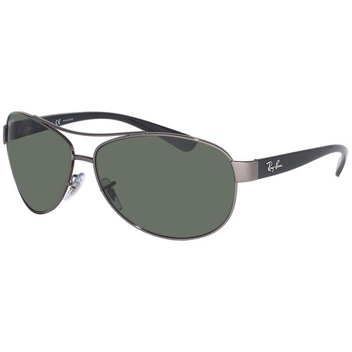 Солнцезащитные очки Ray-Ban Ray-Ban RB 3386 004/9A RB 3386 004/9A, серый, бесцветный