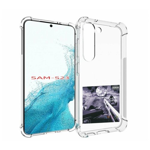 Чехол MyPads Eminem THE SLIM SHADY LP для Samsung Galaxy S23 задняя-панель-накладка-бампер