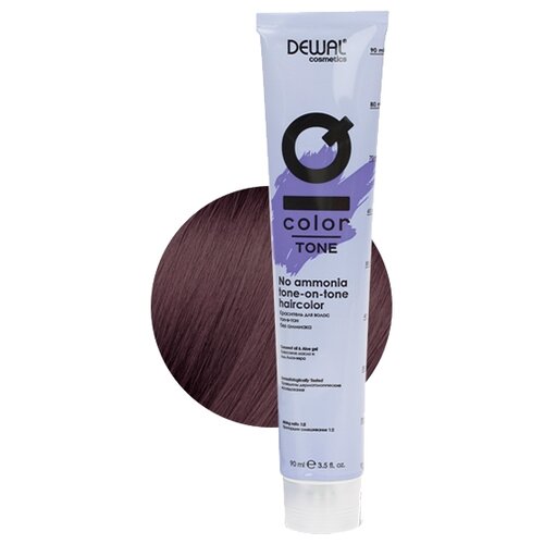 Dewal Cosmetics Краситель полуперманентный IQ COLOR TONE, 5.62 Light red violet brunette, 90 мл