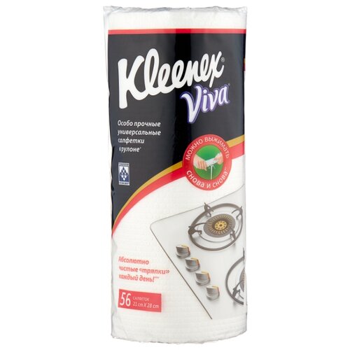 фото Тряпки kleenex viva в рулоне