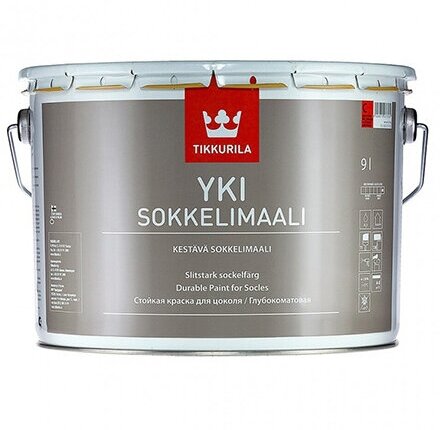 Tikkurila Yki / Тиккурила ЮКИ краска для цоколя база С 2,7л,