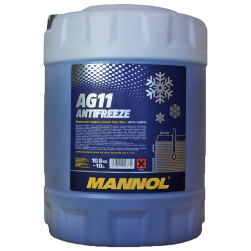 фото Антифриз mannol longterm antifreeze ag11 -40°c 20 л