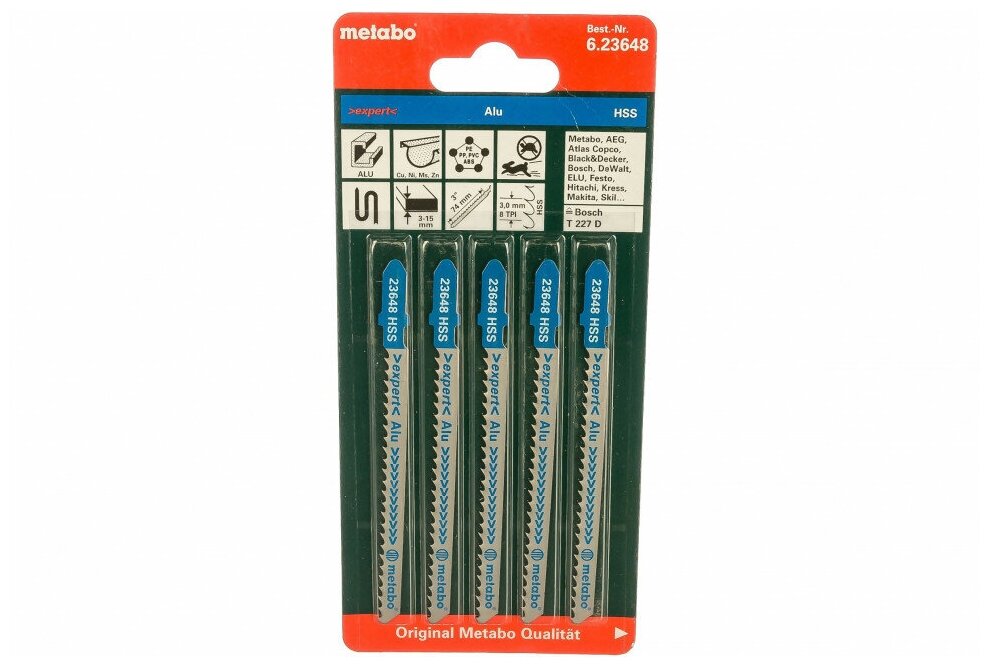 Пилки для лобзика Metabo - фото №3