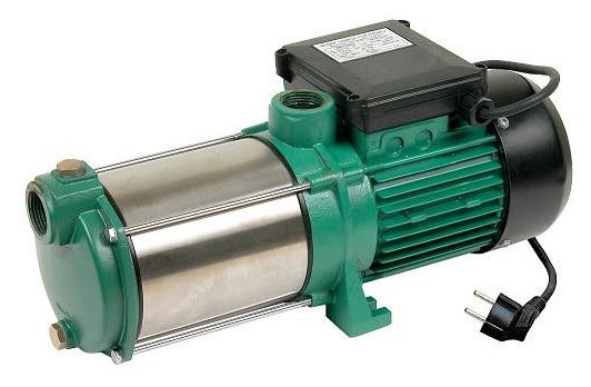 Поверхностный насос IBO MH 1300 INOX ( P1мощность-1300Вт/ч, Hmax напор-55м, Qmax расход-100л/м)