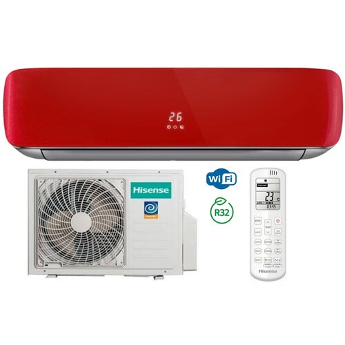 Кондиционер Hisense RED CRYSTAL Super DC Inverter AS-13UW4RVETG00G(R)/AS-13UW4RVETG00W(R) Сплит-система