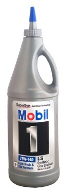 MOBIL 102490 Масло synthetic gear lube ls 75w-140 0.946 л