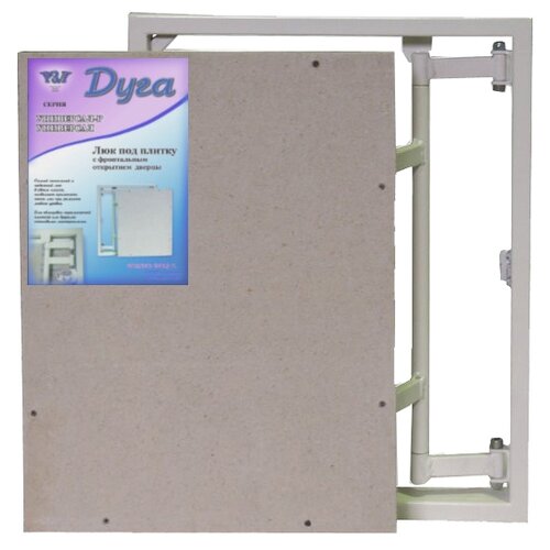 Ревизионный люк Универсал НР 500х900 настенный под плитку Рязанский Завод Люков Дуга серый