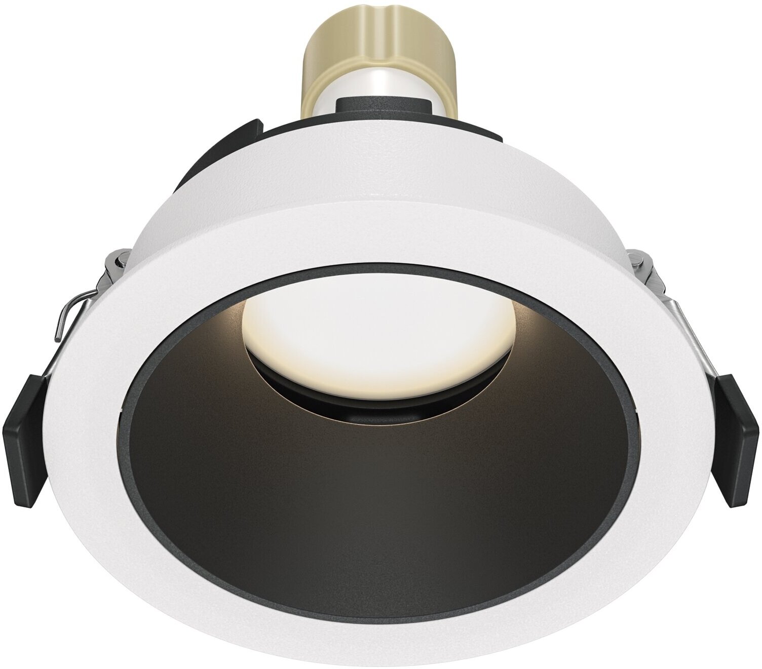 Встраиваемый светильник Maytoni Share DL051-U-1WB, Черный, GU10