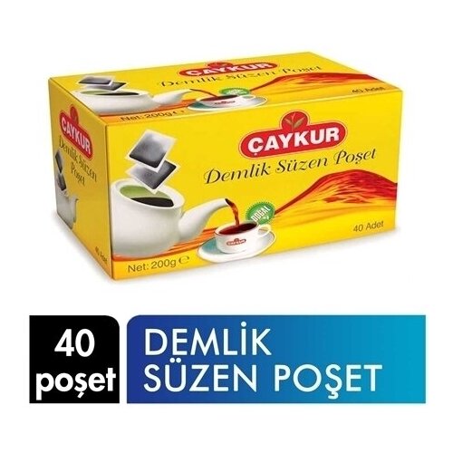 Чай черный мелколистовой в пакетах Demlik Suzen poset Турция 40 пак