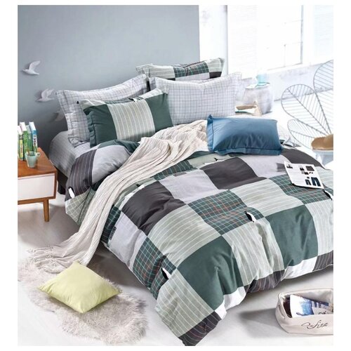 фото Постельное бельё "танго", vip сатин, арт:tpig-1110; размер: евро 4 наволочки tango