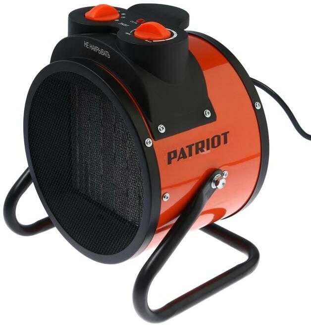 Тепловая пушка Patriot PTR 5S электрическая 220 В 3000 Вт терморегулятор керамика Patriot 73160 .