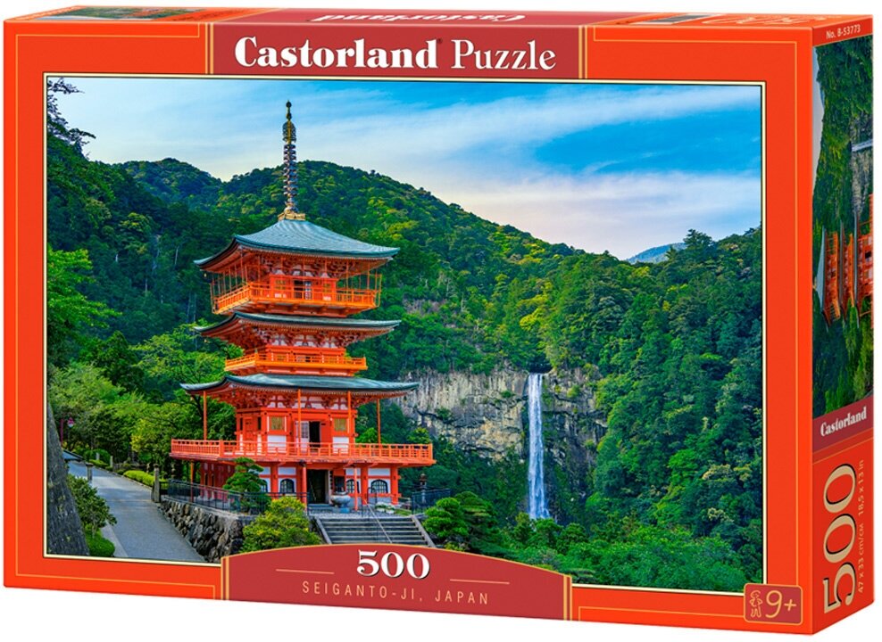 Пазл Castorland Puzzle Храм Сейганто Япония 500 деталей 47*33см В-53773 9+